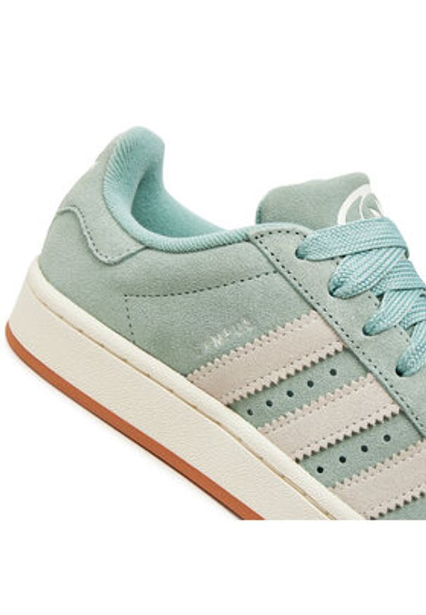 Adidas - adidas Sneakersy Campus 00s JI1984 Zielony. Kolor: zielony. Materiał: zamsz, skóra. Model: Adidas Campus
