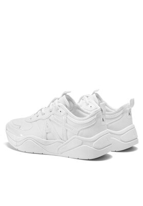 Armani Exchange Sneakersy XDX039 XV311 00152 Biały. Kolor: biały. Materiał: materiał