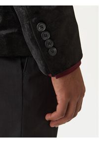 Guess Marynarka M6RN48 K45M2 Czarny Classic Fit. Kolor: czarny. Materiał: syntetyk #3