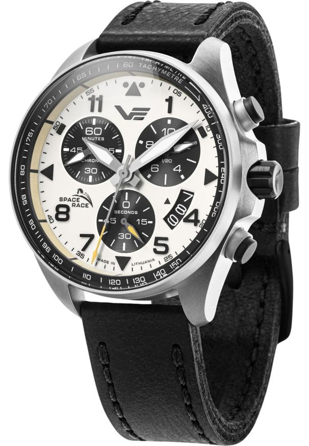 Zegarek Vostok Europe Zegarek męski Vostok Europe 6S30-325A743 czarny. Kolor: czarny