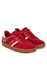 Guess Sneakersy FLTNAO SUE12 Czerwony. Kolor: czerwony. Materiał: skóra #6