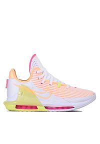 Buty koszykarskie męskie Nike Lebron Witness Vi Lemon Twist. Kolor: biały, wielokolorowy. Materiał: syntetyk, materiał. Szerokość cholewki: normalna. Sport: koszykówka