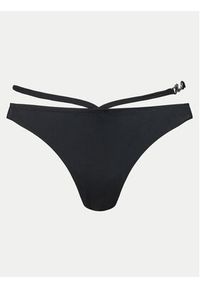 Karl Lagerfeld - KARL LAGERFELD Dół od bikini 241W2202 Czarny. Kolor: czarny. Materiał: syntetyk #4