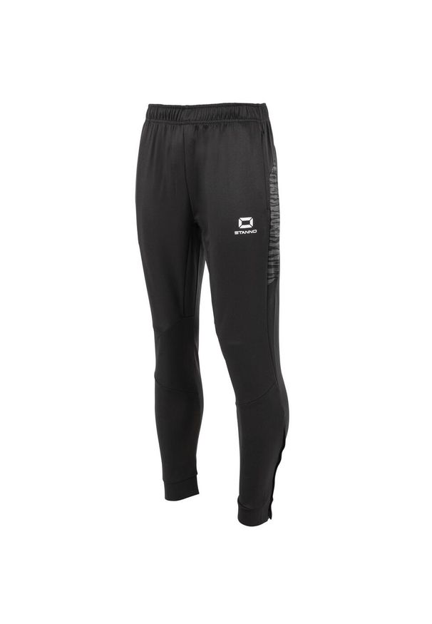 STANNO - Spodnie dresowe dla dzieci Stanno Bolt. Kolor: czarny. Materiał: dresówka