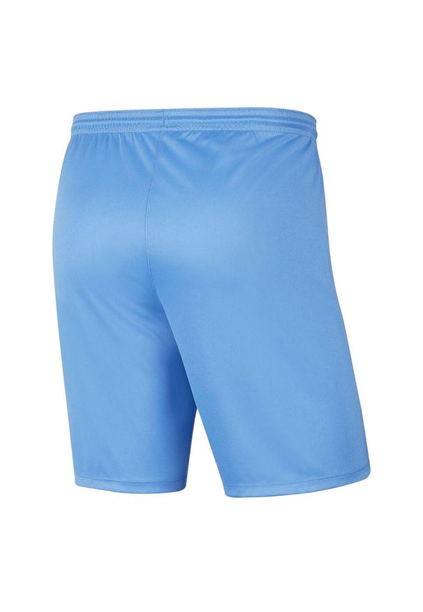 Nike - Męskie Spodenki Dry Park III. Kolor: niebieski. Sport: turystyka piesza