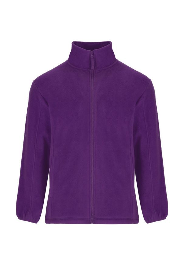 ROLY - Kurtka Dziecięca Artic Full Zip Fleece Jacket. Kolor: fioletowy. Sezon: zima. Styl: sportowy