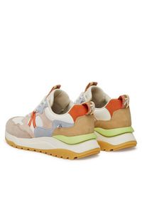 Rieker Revolution Lifestyle Sneakersy W2501-82 Beżowy. Kolor: beżowy. Materiał: materiał