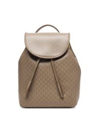 Calvin Klein Plecak Emblem Aop Mini Backpack LV04F3507G Beżowy. Kolor: beżowy. Materiał: skóra #3