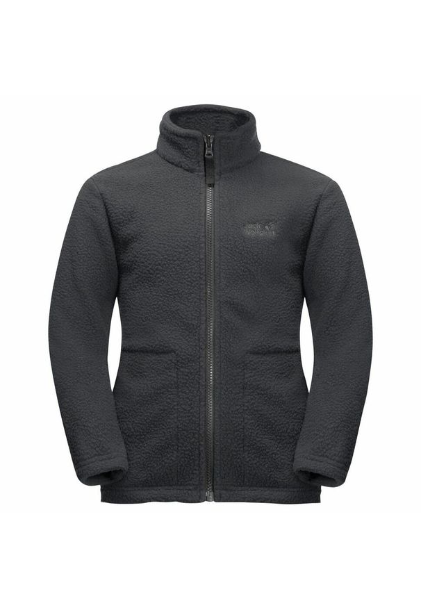Kurtka dziecięca 3 w 1 Jack Wolfskin snowfrost. Kolor: czarny
