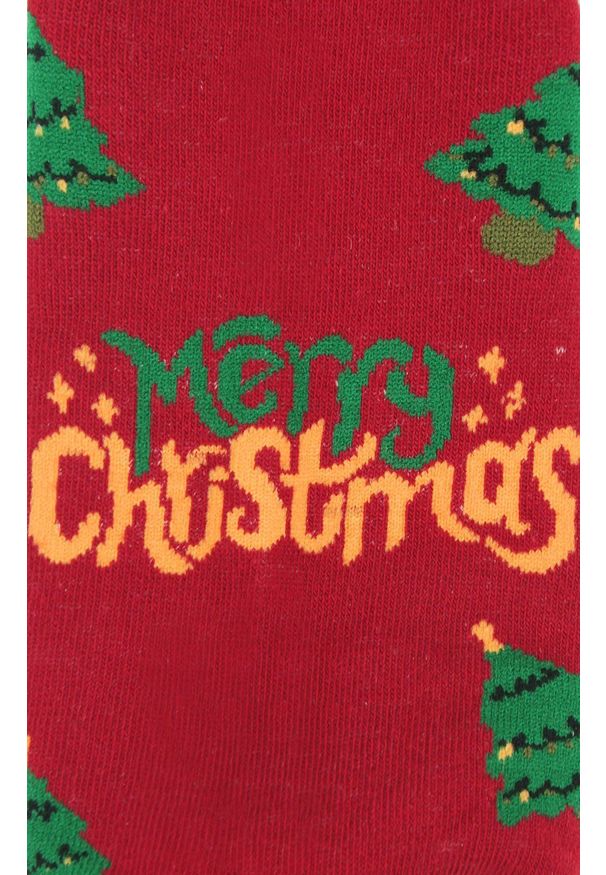 Świąteczne Skarpetki - Alties - Mikołaj, Merry Christmas. Kolor: wielokolorowy. Materiał: poliester, bawełna, elastan