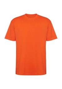 ROLY - Koszulka Z Krótkim Rękawem Dla Dorosłych Unisex Bull Oversized. Kolor: pomarańczowy. Długość rękawa: krótki rękaw. Długość: krótkie. Sport: turystyka piesza