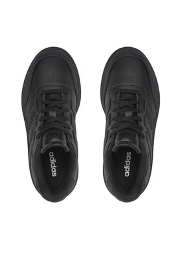 Adidas - adidas Sneakersy Courtblock ID6502 Czarny. Kolor: czarny. Materiał: skóra
