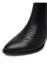 Badura Kowbojki EO-APRIL-25FW217 Czarny. Kolor: czarny. Materiał: zamsz, skóra #8