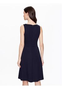 Lauren Ralph Lauren Sukienka koktajlowa 250865006002 Granatowy Regular Fit. Kolor: niebieski. Materiał: syntetyk. Styl: wizytowy