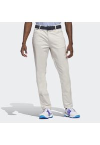 Spodnie do golfa męskie Adidas Go-To 5-Pocket Golf Pants. Kolor: beżowy. Sport: golf
