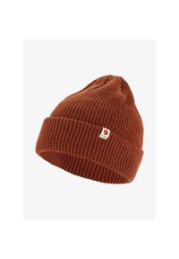 Fjällräven - Czapka zimowa Fjallraven Tab Hat - autumn leaf. Kolor: czerwony. Sezon: zima