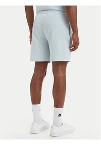 BOSS Szorty sportowe Waffle 50535884 Niebieski jasny Regular Fit. Kolor: niebieski. Materiał: syntetyk. Styl: sportowy #3