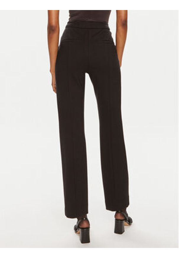 Karl Lagerfeld - KARL LAGERFELD Chinosy 245W1001 Czarny Slim Fit. Kolor: czarny. Materiał: wiskoza, syntetyk