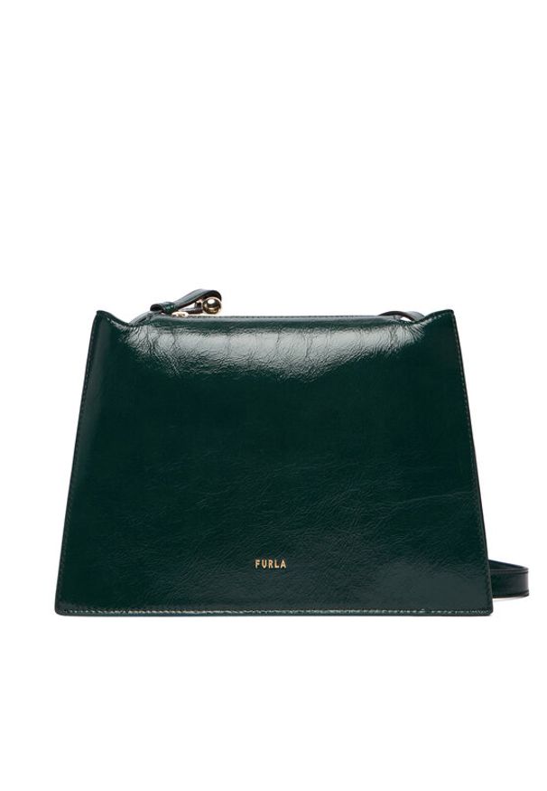 Furla Torebka Nuvola S WB01275 BX4100 CN 4282S Zielony. Kolor: zielony. Materiał: skórzane