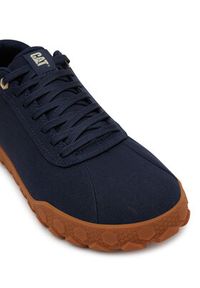 CATerpillar Sneakersy Hex Canvas P726264 Granatowy. Kolor: niebieski. Materiał: skóra, zamsz #4