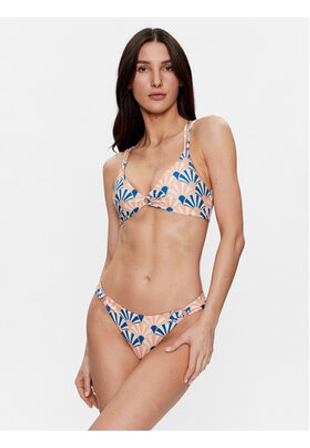 Volcom Góra od bikini Shell Yeah O1012307 Pomarańczowy. Kolor: pomarańczowy. Materiał: syntetyk