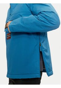 Napapijri Kurtka anorak Rainforest Winter 3 NP0A4GMC Niebieski Regular Fit. Kolor: niebieski. Materiał: syntetyk #3