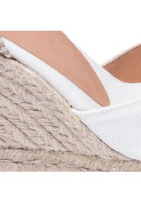 Castañer Espadryle Carina/8/001 020962-200 Biały. Kolor: biały. Materiał: materiał #2