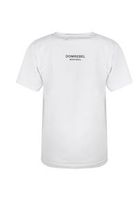 Domrebel T-shirt "Boots Box T" | Boots Box T-Shirt | Kobieta | Biały. Kolor: biały. Materiał: bawełna. Wzór: nadruk #4