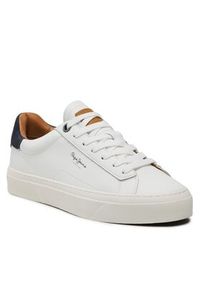 Pepe Jeans Sneakersy Yogi Original 23 PMS30930 Biały. Kolor: biały. Materiał: skóra #6