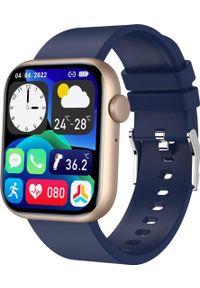 Smartwatch Gravity GT3-4 Granatowy. Rodzaj zegarka: smartwatch. Kolor: niebieski