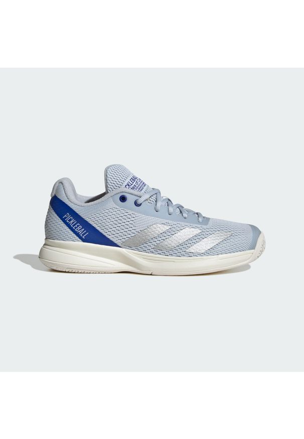 Adidas - Buty Do Gry W Pickleball Courtflash. Kolor: szary, niebieski, wielokolorowy. Sport: tenis