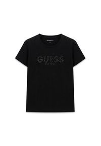 Guess T-Shirt W6GI15 K3035 Czarny Regular Fit. Kolor: czarny. Materiał: bawełna #5