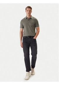 BOSS Polo Passertip 50507699 Szary Regular Fit. Typ kołnierza: polo. Kolor: szary. Materiał: bawełna #5