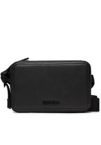 Calvin Klein Saszetka Minimal Focus Camera Bag S K50K511850 Czarny. Kolor: czarny. Materiał: skóra
