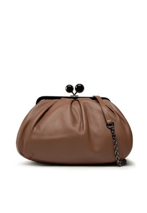 Weekend Max Mara Torebka Cubico 55160212600 Brązowy. Kolor: brązowy. Materiał: skórzane