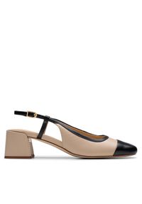 Sandały Clarks. Kolor: beżowy