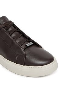 BOSS Sneakersy Gary 50547562 Brązowy. Kolor: brązowy. Materiał: skóra #4