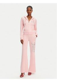 Juicy Couture Bluza Robertson JCBAS125805 Różowy Regular Fit. Kolor: różowy. Materiał: syntetyk #3