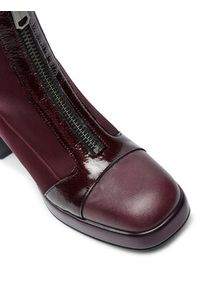 Hispanitas Botki Soho-I24 HI243658 Bordowy. Kolor: czerwony. Materiał: skóra #4