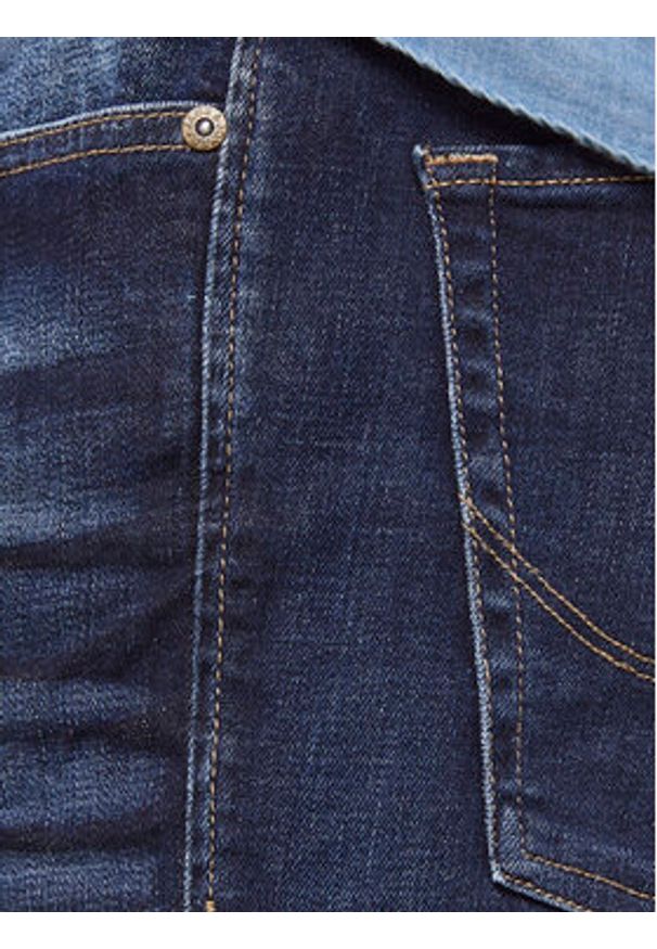 Jack & Jones Jeansy Clark 12177444 Granatowy Regular Fit. Kolor: niebieski