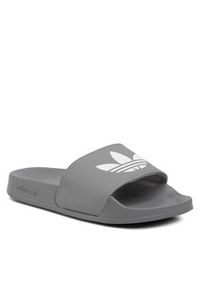 Adidas - adidas Klapki adilette Lite FU7592 Szary. Kolor: szary. Materiał: skóra #2