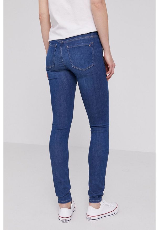 TOMMY HILFIGER - Tommy Hilfiger - Jeansy Como. Kolor: niebieski