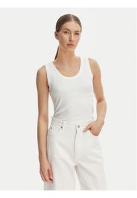 Weekend Max Mara Top Multic 2615941012 Biały Regular Fit. Kolor: biały. Materiał: bawełna #1