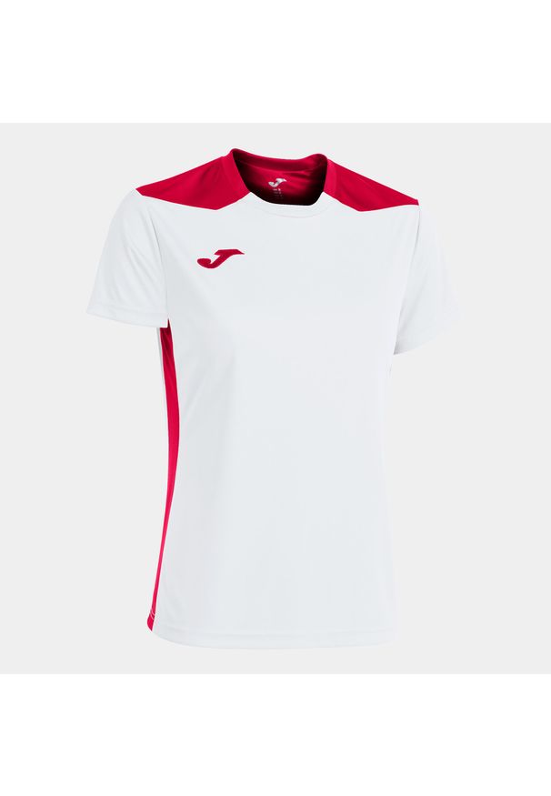 Koszulka do piłki nożnej damska Joma Championship VI. Kolor: wielokolorowy, biały, czerwony. Sport: piłka nożna
