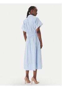 JOOP! Sukienka koszulowa Donika 30101379 Błękitny Regular Fit. Kolor: niebieski. Materiał: bawełna. Typ sukienki: koszulowe #4