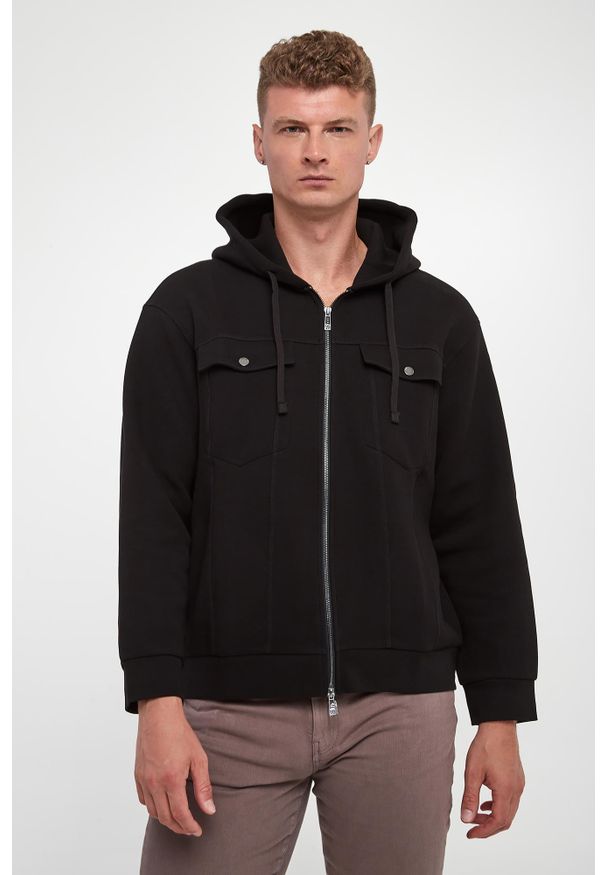 Armani Exchange - Bluza męska z kapturem ARMANI EXCHANGE. Typ kołnierza: kaptur