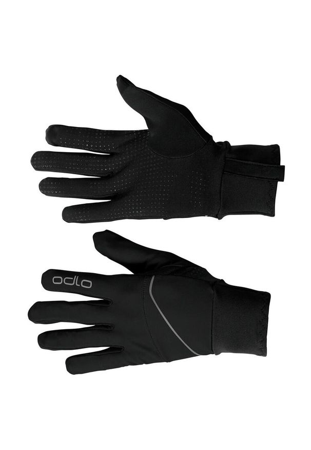 Rękawice zimowe dla dorosłych Odlo Gloves INTENSITY SAFETY Light. Kolor: czarny. Sezon: zima. Sport: turystyka piesza