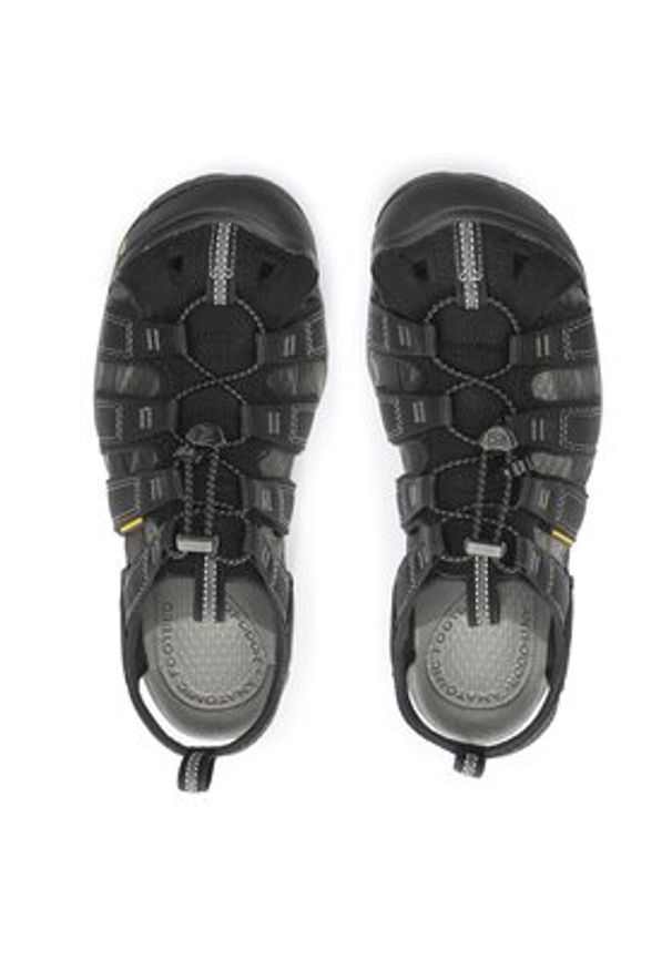 keen - Keen Sandały Clearwater Cnx 1008660 Czarny. Kolor: czarny. Materiał: materiał