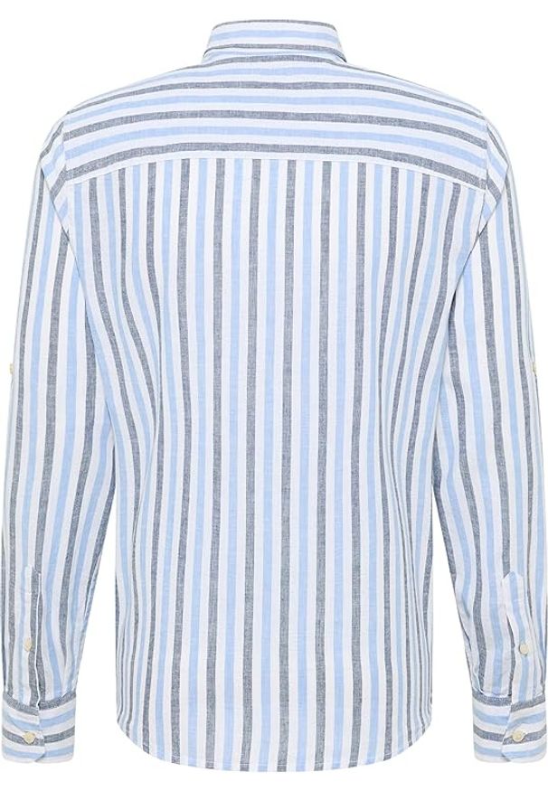 Męska Koszula Mustang Style Rawlins Blue Multi Bold Stripe 1016470 12745