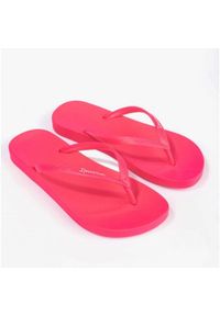 Japonki plażowe damskie Ipanema Anatomic Colors Fem. Okazja: na plażę. Kolor: różowy. Styl: sportowy